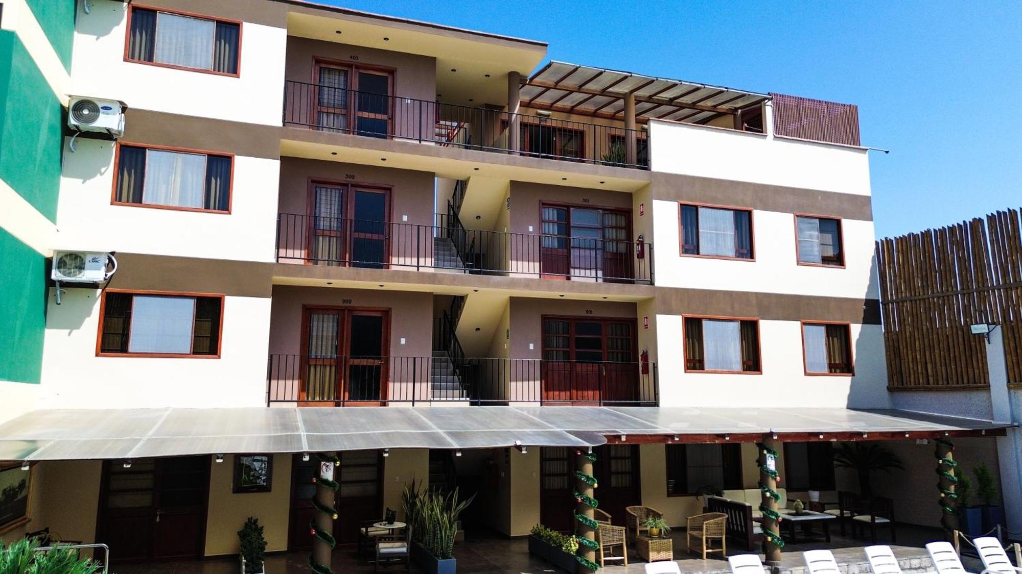 Apart Hotel El Canaveral Chincha Alta Eksteriør billede