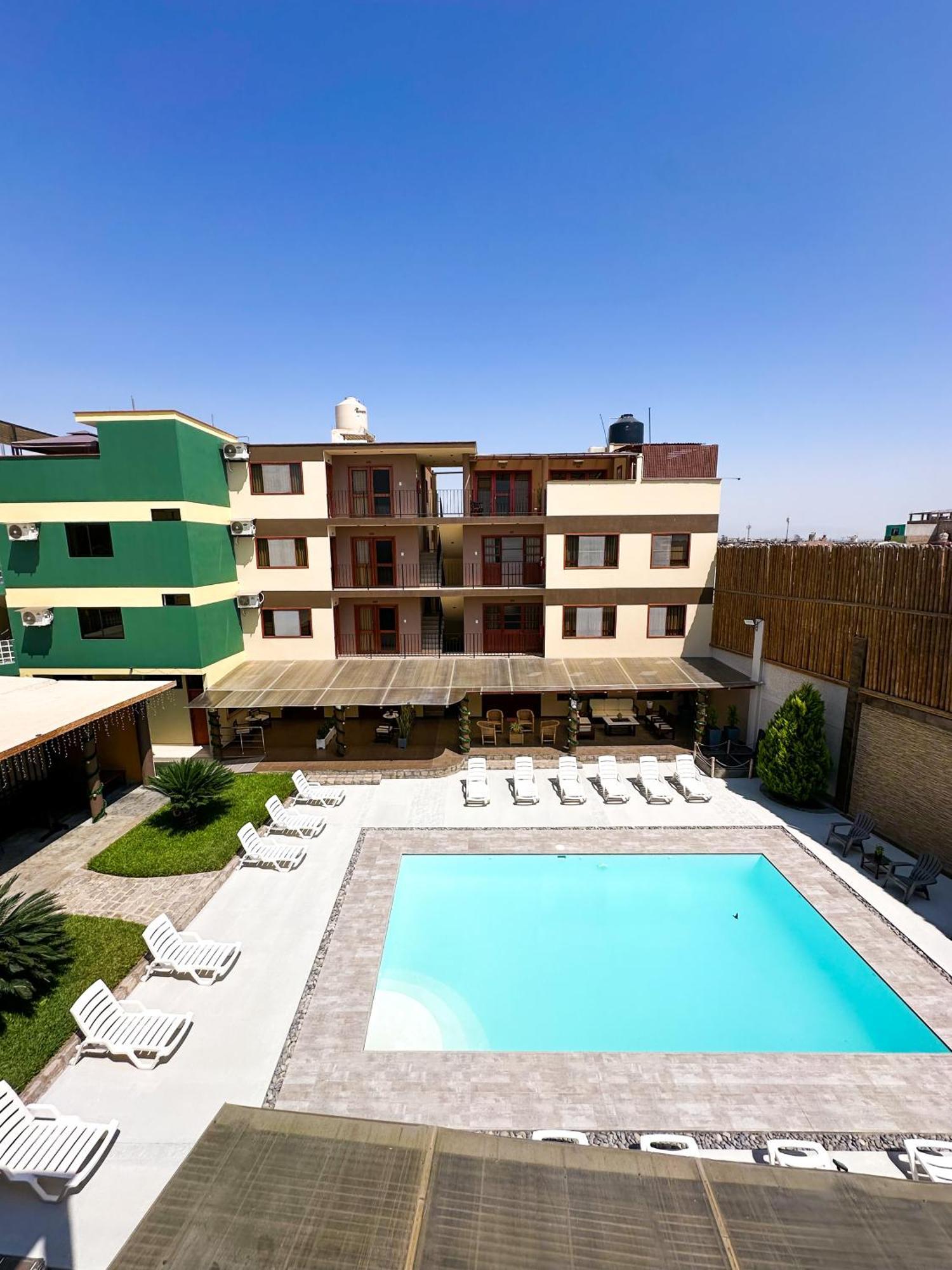 Apart Hotel El Canaveral Chincha Alta Eksteriør billede